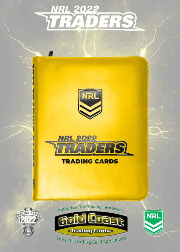 2022 NRL Traders Album With Full Base Set - 160 Common Cards
