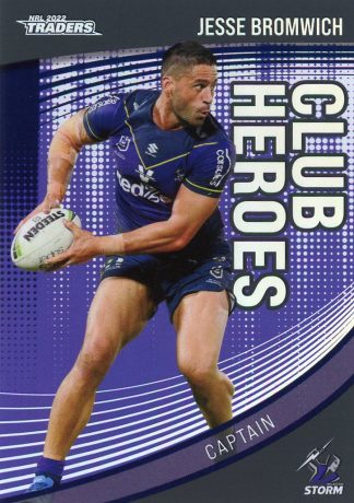 2022 NRL Traders Club Hero Parallel - CHP13 Jesse Bromwich Melbourne Storm