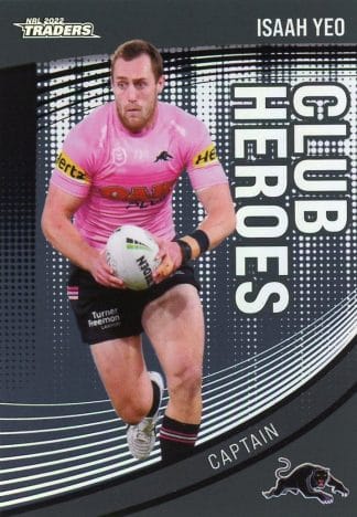 2022 NRL Traders Club Hero Parallel - CHP21 Isaah Yeo Penrith Panthers