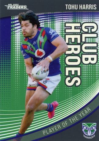 2022 NRL Traders Club Hero Parallel - CHP29 Tohu Harris Warriors