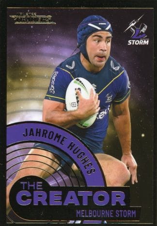 2022 NRL Traders The Creator - TC07 Jahrome Hughes Melbourne Storm