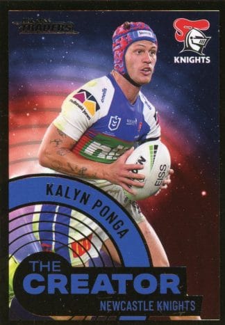 2022 NRL Traders The Creator - TC08 Kayln Ponga Newcastle Knights