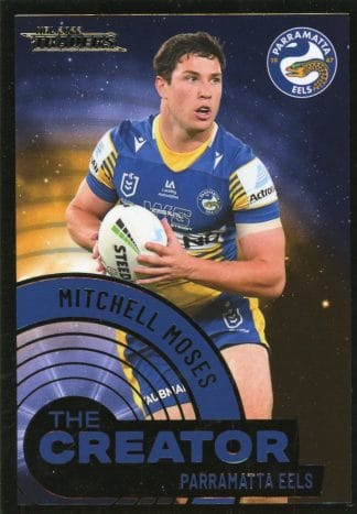 2022 NRL Traders The Creator - TC10 Mitchell Moses Parramatta Eels