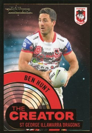 2022 NRL Traders The Creator - TC13 Ben Hunt St George Dragons
