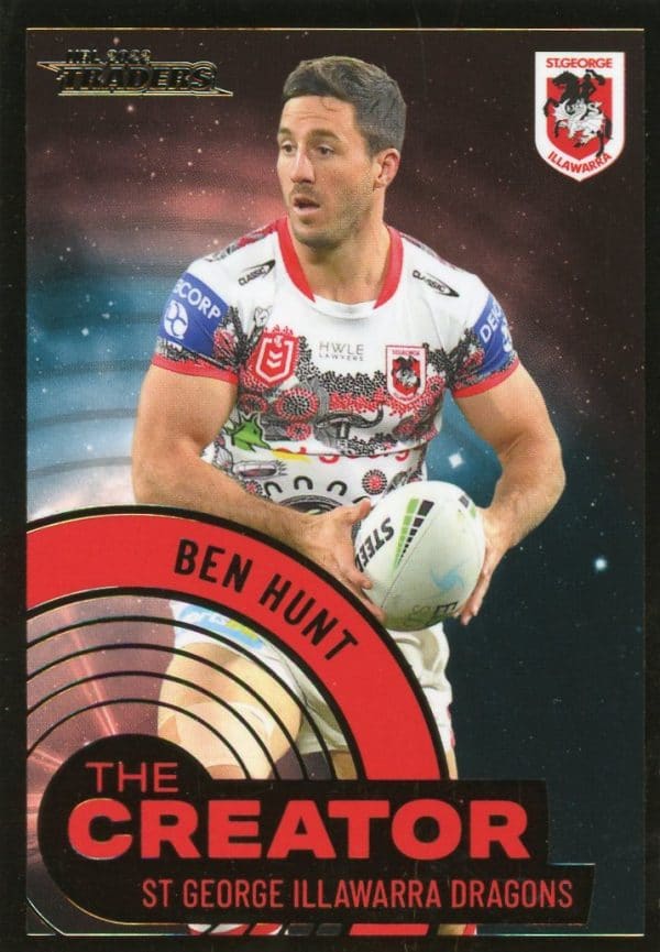 2022 NRL Traders The Creator - TC13 Ben Hunt St George Dragons