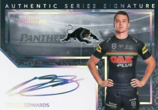 2022 NRL Traders Signature Series Silver - AS11 Dylan Edwards Penrith Panthers