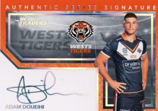 2022 NRL Traders Signature Series Silver - AS16 Adam Doueihi Wests Tigers