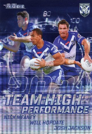 2022 NRL Traders High Performance Team Parallel - HPTP03 Canterbury Bulldogs