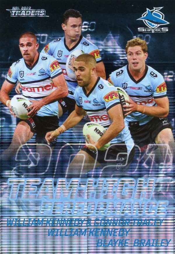 2022 NRL Traders High Performance Team Parallel - HPTP04 Cronulla Sharks