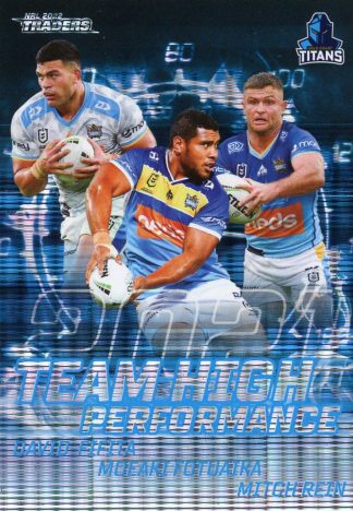 2022 NRL Traders High Performance Team Parallel - HPTP05 Gold Coast Titans