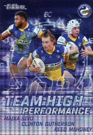 2022 NRL Traders High Performance Team Parallel - HPTP10 Parramatta Eels