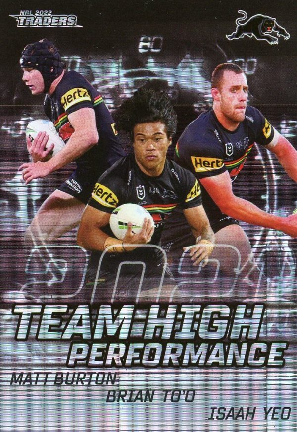 2022 NRL Traders High Performance Team Parallel - HPTP11 Penrith Panthers