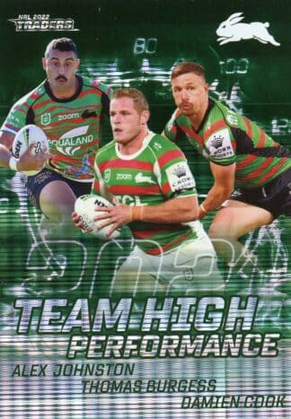 2022 NRL Traders High Performance Team Parallel - HPTP12 South Sydney Rabbitohs