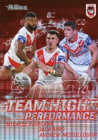 2022 NRL Traders High Performance Team Parallel - HPTP13 St George Dragons