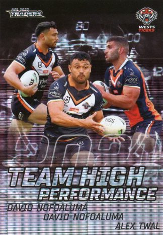 2022 NRL Traders High Performance Team Parallel - HPTP16 Wests Tigers