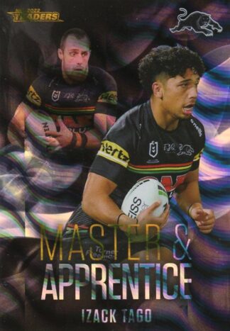 2022 NRL Traders Master & Apprentice Black Priority - MABKP22 Izack Tago Penrith Panthers