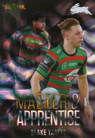 2022 NRL Traders Master & Apprentice Black Priority - MABKP24 Blake Taaffe South Sydney Rabbitohs