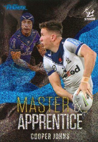 2022 NRL Traders Master & Apprentice Blue - MAB14 Cooper Johns Melbourne Storm