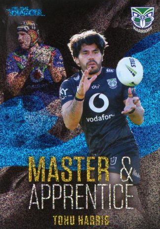 2022 NRL Traders Master & Apprentice Blue - MAB29 Tohu Harris Warriors