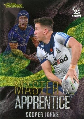 2022 NRL Traders Master & Apprentice Green - MAG14 Cooper Johns Melbourne Storm