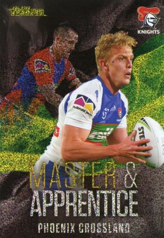 2022 NRL Traders Master & Apprentice Green - MAG16 Phoenix Crossland Newcastle Knights