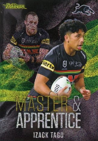 2022 NRL Traders Master & Apprentice Green - MAG22 Izack Tago Penrith Panthers