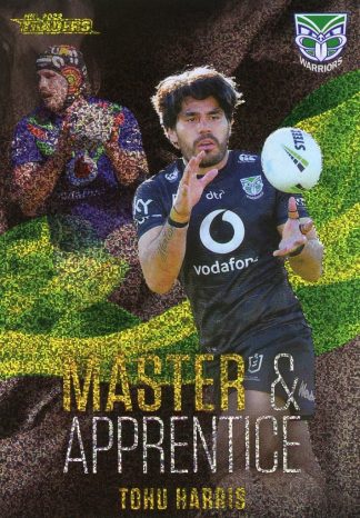 2022 NRL Traders Master & Apprentice Green - MAG29 Tohu Harris Warriors
