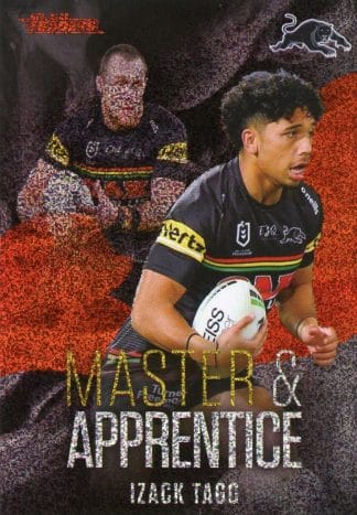 2022 NRL Traders Master & Apprentice Red - MAR22 Izack Tago Penrith Panthers