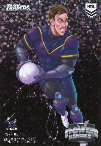 2022 NRL Traders Power Hero Black - PHBK08 Harry Grant Melbourne Storm