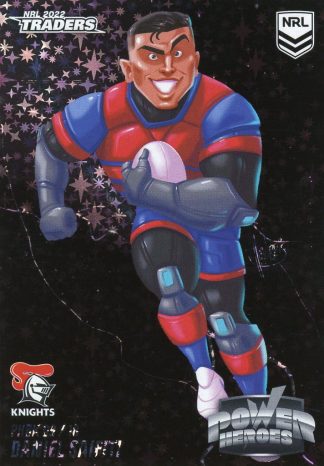 2022 NRL Traders Power Hero Black - PHBK09 Daniel Saifiti Newcastle Knights