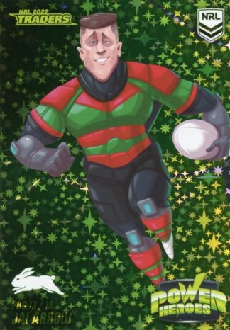2022 NRL Traders Power Hero Green - PHG13 Jai Arrow South Sydney Rabbitohs