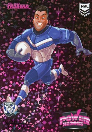 2022 NRL Traders Power Hero Pink - PHP03 Nick Cotric Canterbury Bulldogs