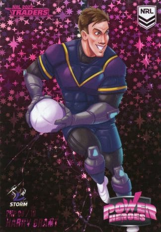 2022 NRL Traders Power Hero Pink - PHP08 Harry Grant Melbourne Storm