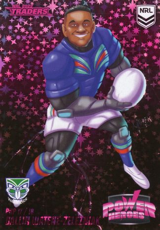 2022 NRL Traders Power Hero Pink - PHP17 Dallin Watene-Zelezniak Warriors