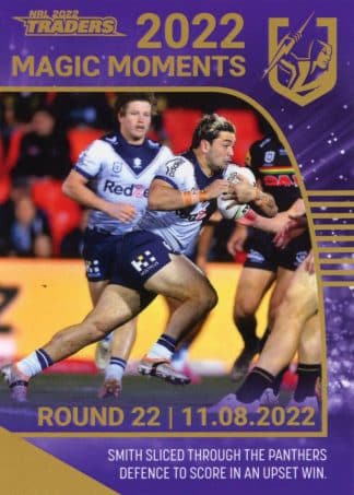 2022 NRL Traders Magic Moment - GPP07 Brandon Smith Melbourne Storm