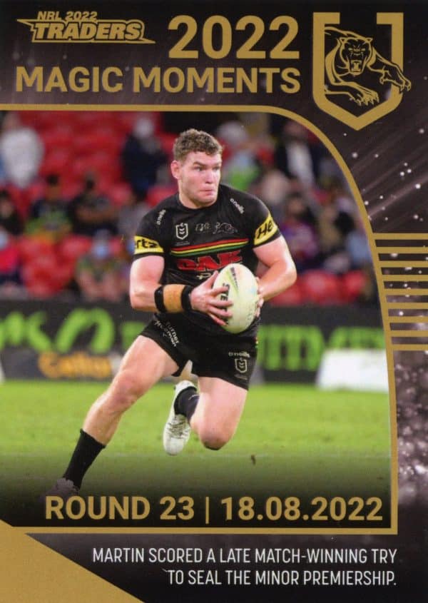 2022 NRL Traders Team Master Set #4 - Penrith Panthers - Image 10