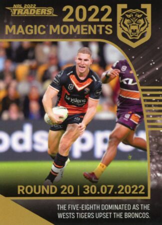 2022 NRL Traders Magic Moment - GPP16 Adam Doueihi Wests Tigers