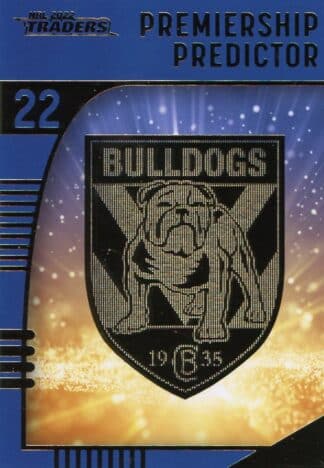 2022 NRL Traders Premiership Predictor - PP03 Canterbury Bulldogs