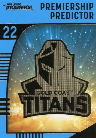 2022 NRL Traders Premiership Predictor - PP05 Gold Coast Titans