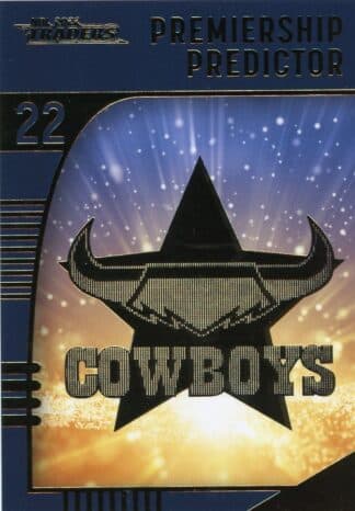 2022 NRL Traders Premiership Predictor - PP09 North QLD Cowboys