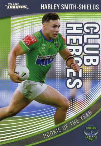 2022 NRL Traders Club Heroes - CH04 Harley Smith-Shields Canberra Raiders