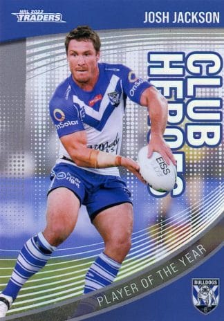 2022 NRL Traders Club Heroes - CH05 Josh Jackson Canterbury Bulldogs