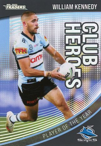 2022 NRL Traders Club Heroes - CH07 William Kennedy Cronulla Sharks