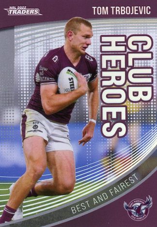 2022 NRL Traders Club Heroes - CH11 Tom Trbojevic Manly Sea Eagles