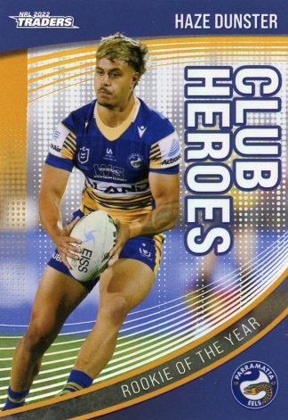 2022 NRL Traders Club Heroes - CH20 Haze Dunster Parramatta Eels