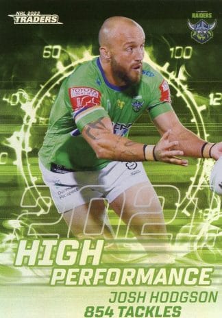 2022 NRL Traders High Performance - HP06 Josh Hodgson Canberra Raiders