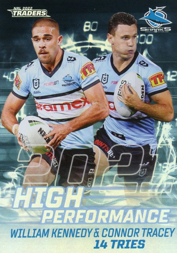 2022 NRL Traders High Performance - HP10 Kennedy / Tracey Cronulla Sharks