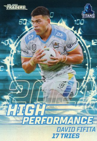 2022 NRL Traders High Performance - HP13 David Fifita Gold Coast Titans