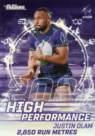 2022 NRL Traders High Performance - HP20 Justin Olam Melbourne Storm