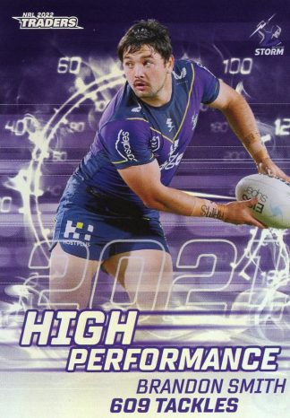 2022 NRL Traders High Performance - HP21 Brandon Smith Melbourne Storm
